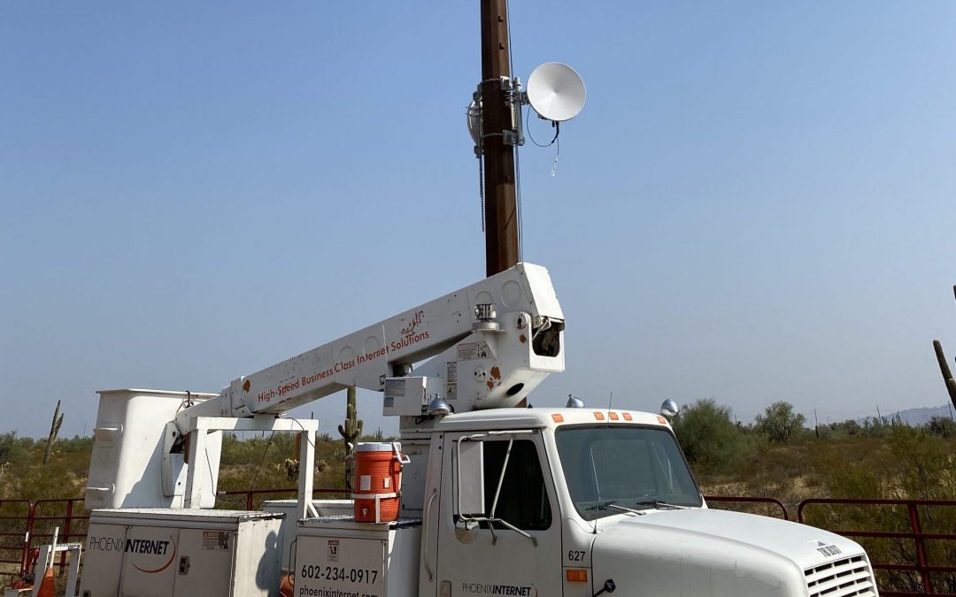 Phoenix Internet Builds More Towers & Bandwidth Into Wittmann/Morristown!